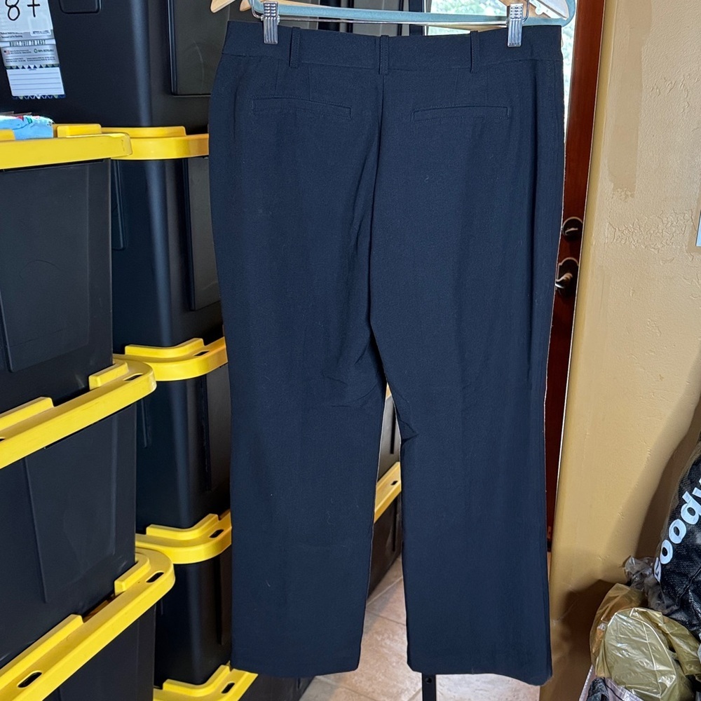 George Black High Rise Trouser Pants Size 12P - Picture 5 of 7
